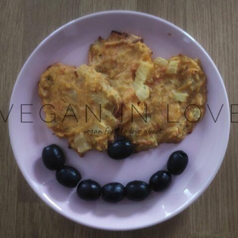 Butternut Squash Fritters and Raw Sides