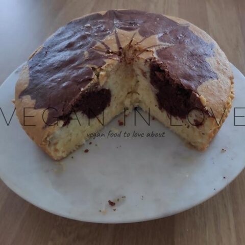 Vegan marble cake gluten free