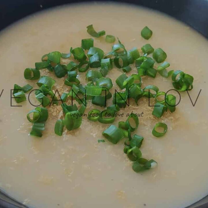 Creamy potato soup