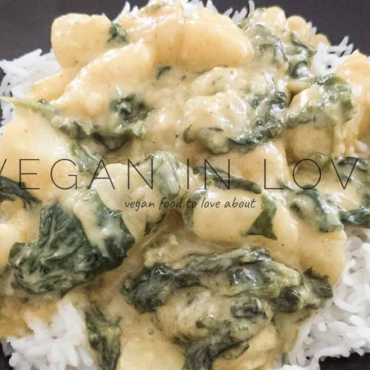 Potato and Spinach Curry