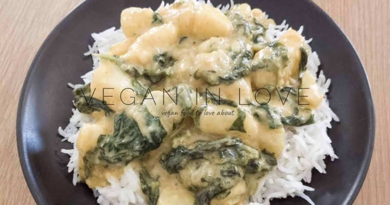 POTATO AND SPINACH CURRY