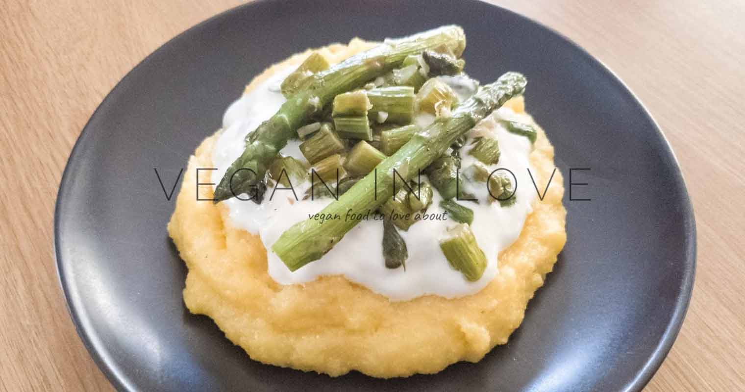 POLENTA CON ESPARRAGOS