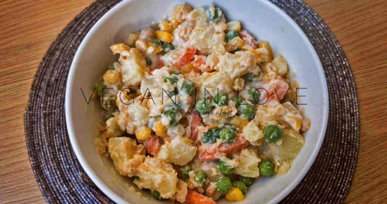 Easy Potato Salad | Russian Potato Salad | Vegan in love