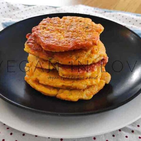 Easy vegan fritters