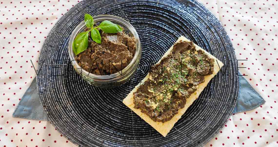 Paté de Aceitunas Negras | Fácil y Rápido | Vegan in love |