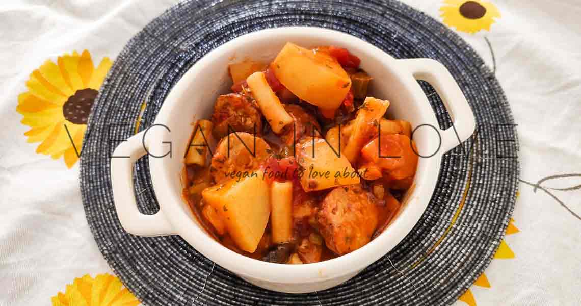 GUISO VEGANO RECETA