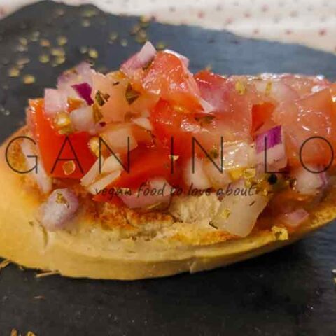 Tomato bruschetta easy recipe