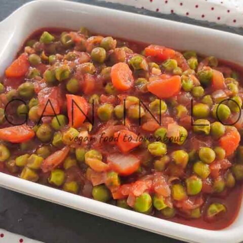 Green peas and carrot recipe