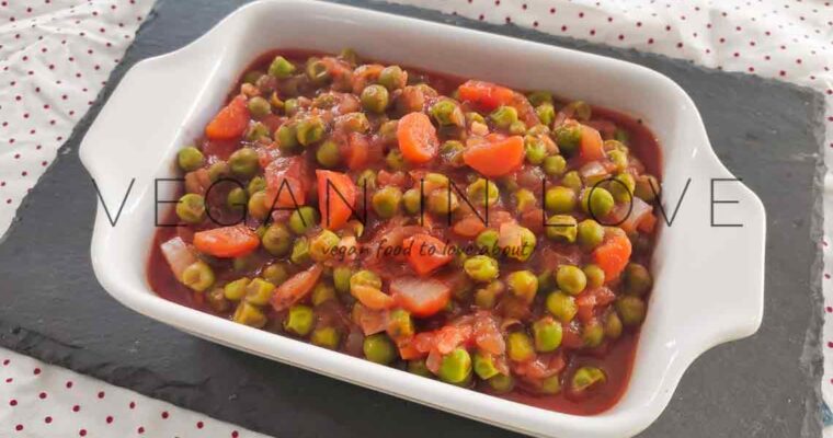 RECIPE WITH GREEN PEAS