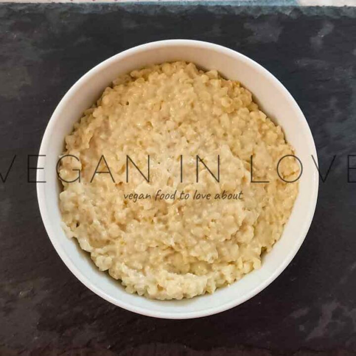 Oats Porridge Recipe Quick And Easy Vegan In Love 8787