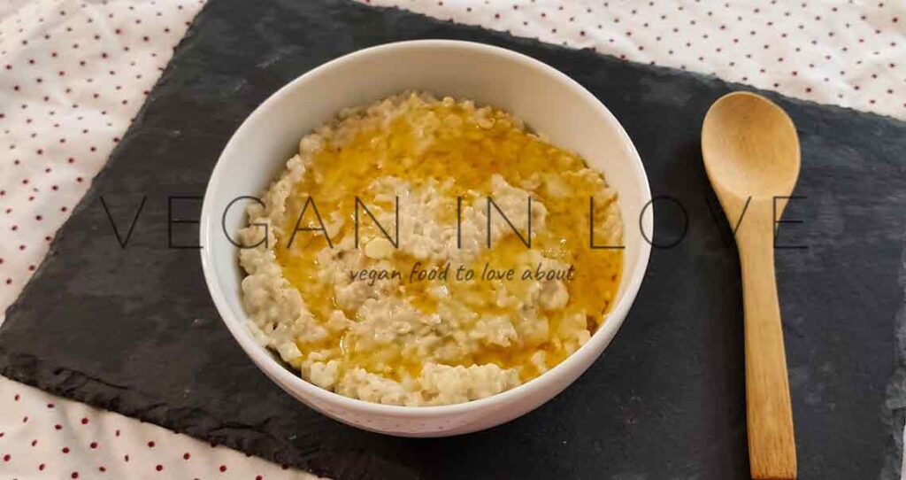 Oats Porridge Recipe Quick & Easy! Vegan in love