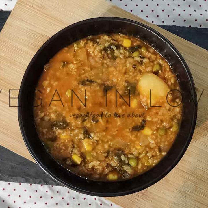 VEGETABLE RICE SOUP RECIPE