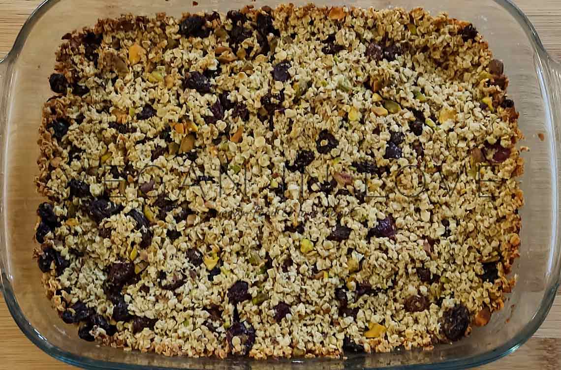 Vegan Granola Bar Recipe Baked Healthy Vegan in love