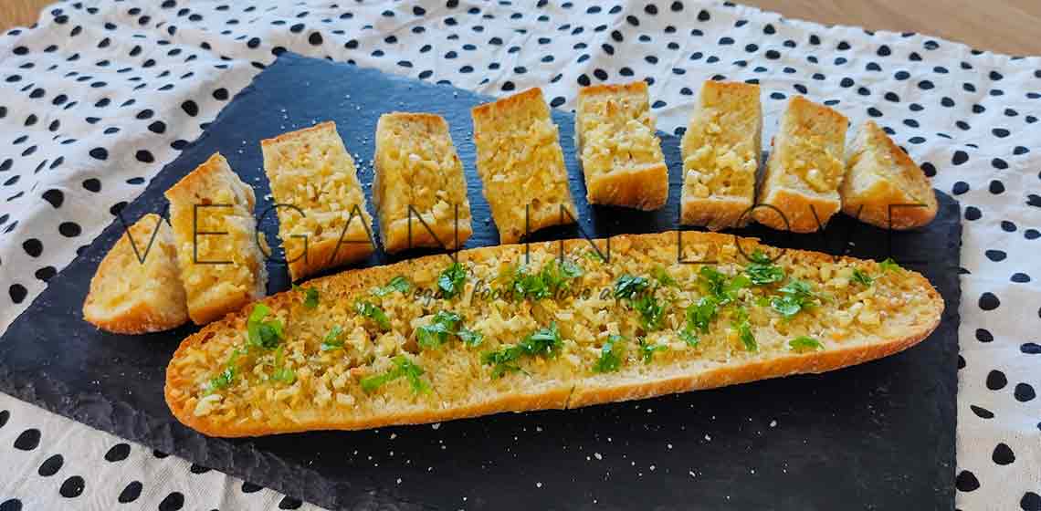 PAN DE AJO RECETA