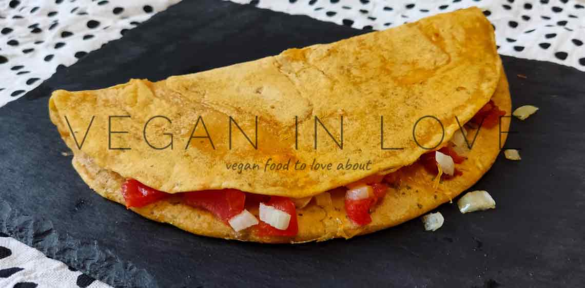Vegan Omelette Recipe Chickpea Flour GF Vegan In Love