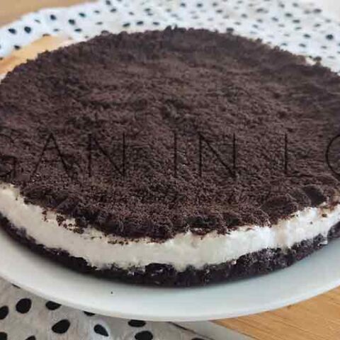 OREO VEGAN CHEESECAKE