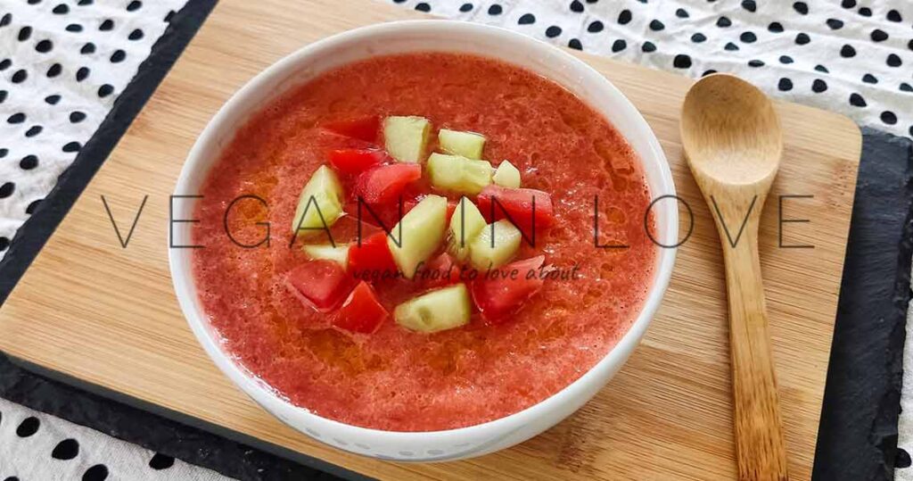 Gazpacho Best Recipe | Easy & Refreshing! | Vegan in love