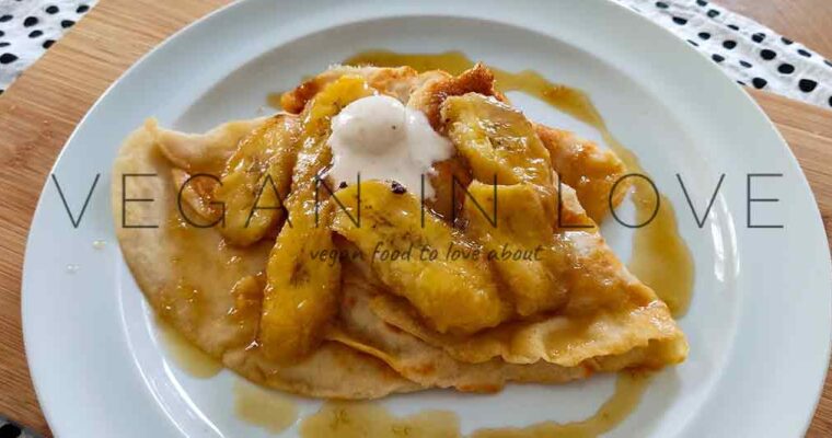 BANANAS FOSTER CREPES