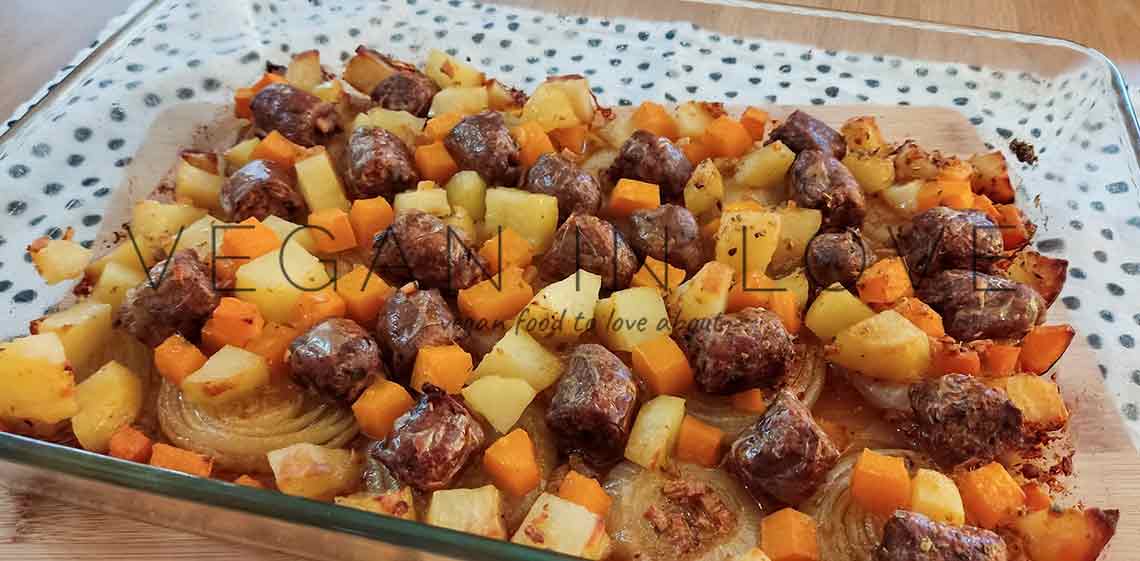 ROASTED VEGETABLES WITH SAUSAGE