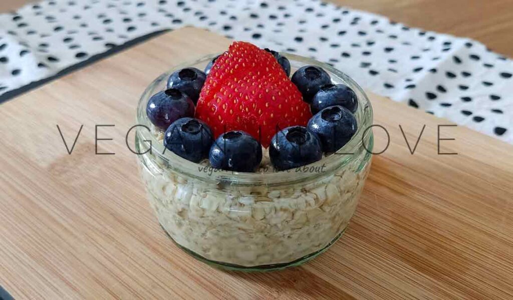 receta de overnight oats