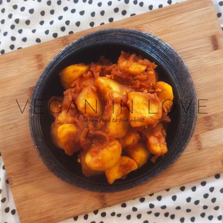 Receta de papas de Bombay