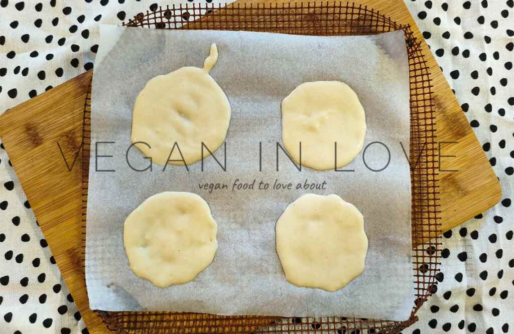 Receta de galletas de la fortuna