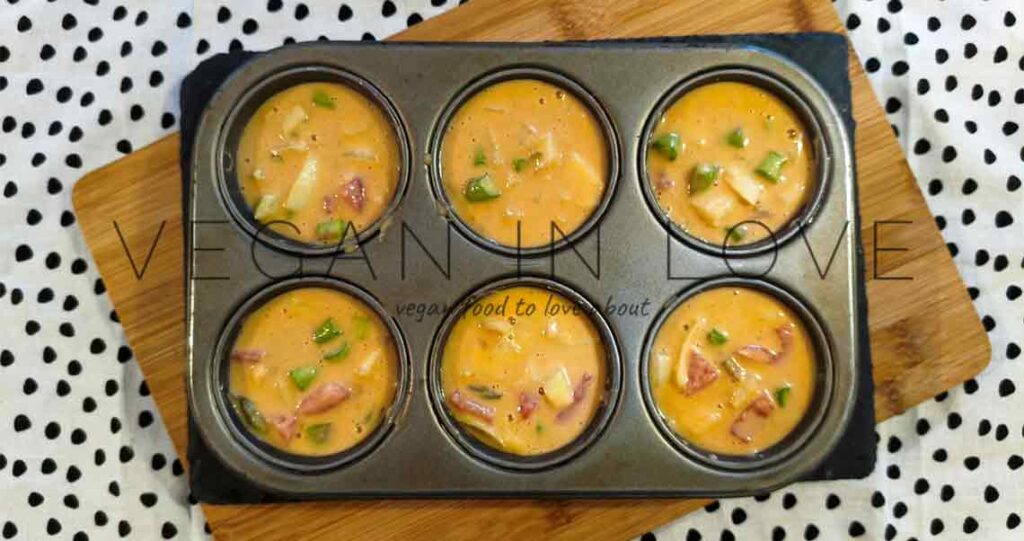 Frittata mini mufin recipe, gluten free