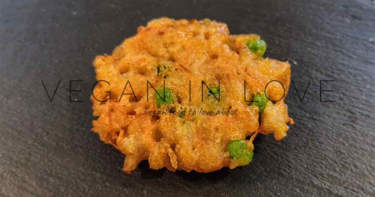 EASY VEGAN VEGGIE RICE FRITTERS – LEFTOVER RICE