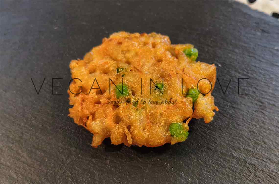 EASY VEGAN VEGGIE RICE FRITTERS – LEFTOVER RICE
