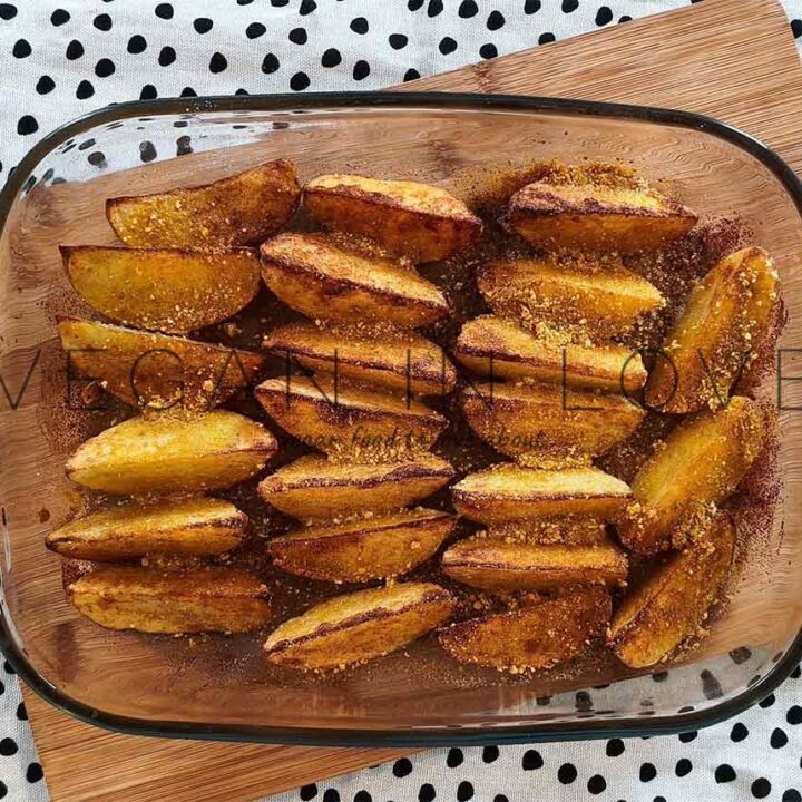 baked parmesan potato wedges