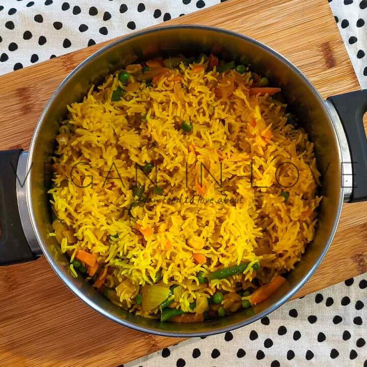 Pulao/pilaf veg rice recipe