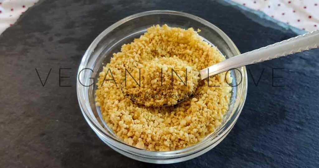 vegan Parmesan cheese homemade recipe