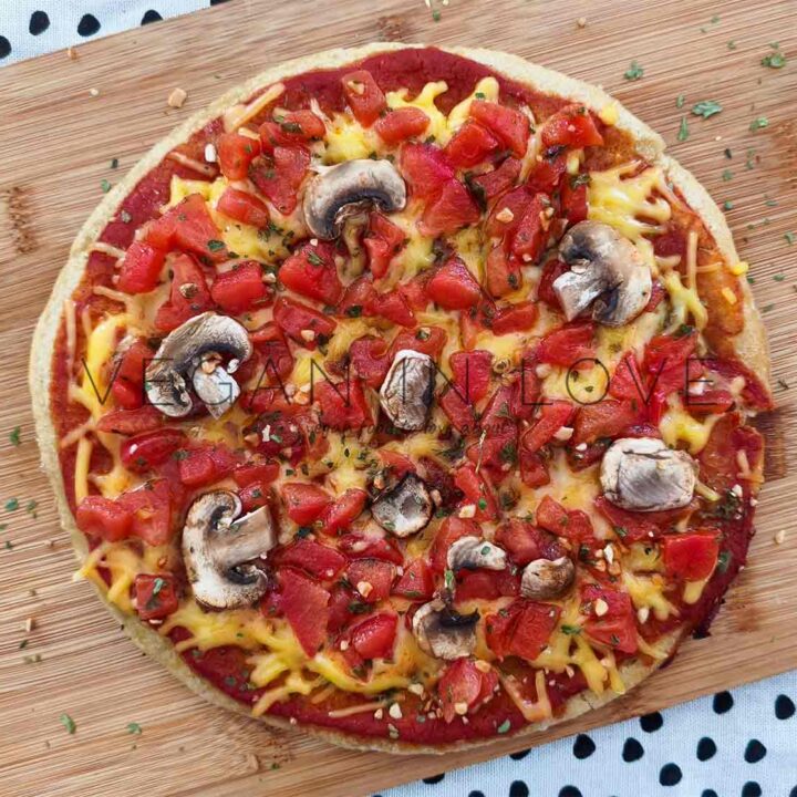 Pizza liquida receta sin horno y sin amasar