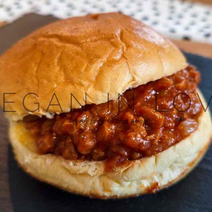 vegan sloppy joes recipe