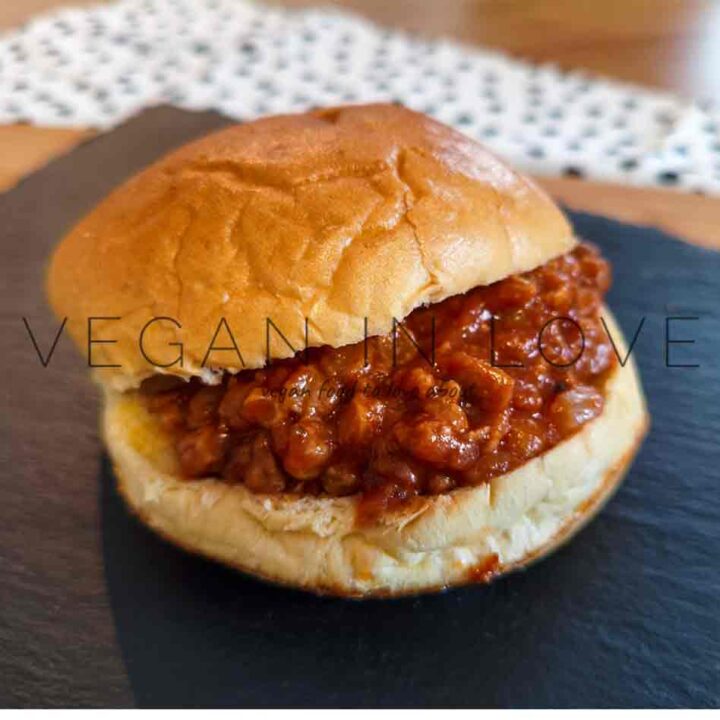 receta de sloppy joes vegana