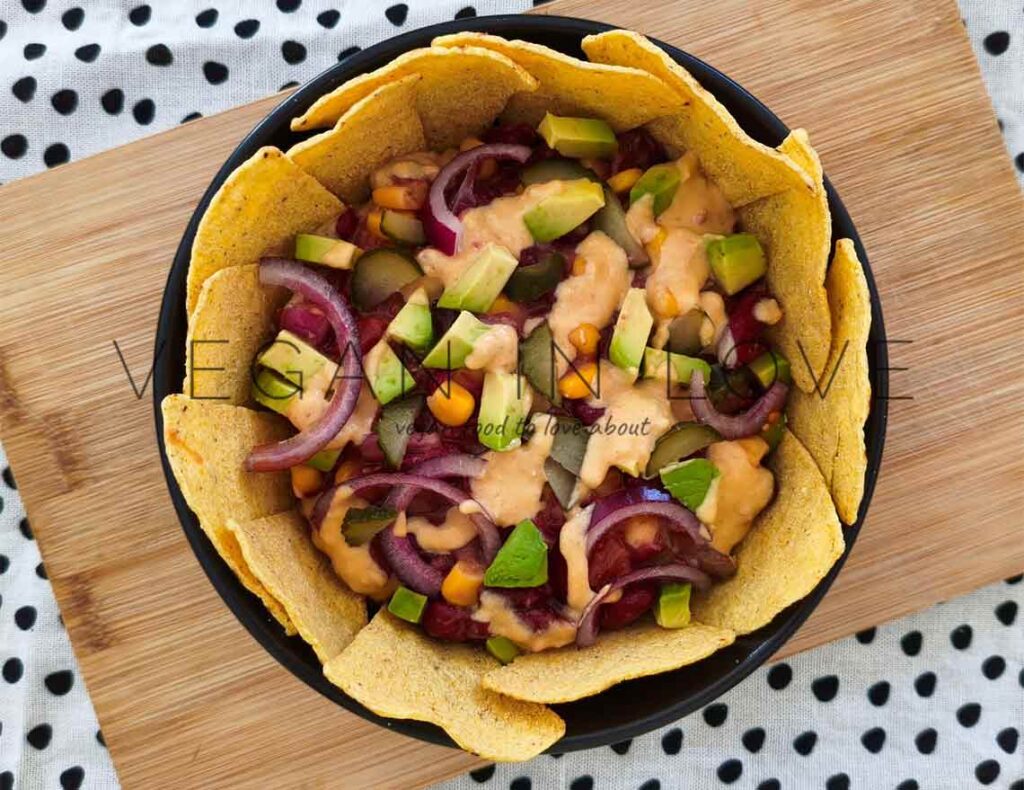 loaded vegan nachos recipe